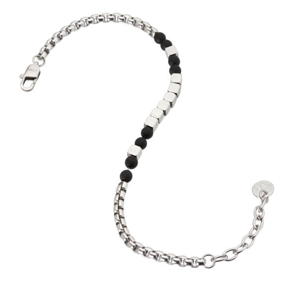 Platin Çelik Erkek Bileklik - E1BLK0410488-S0X - 2