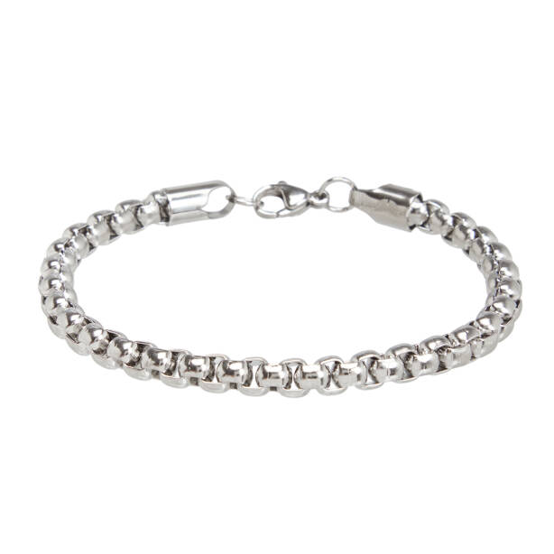Platin Çelik Erkek Bileklik - E1BLK0410500-D69 - 1