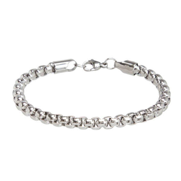 Platin Çelik Erkek Bileklik - E1BLK0410500-D69 - 1