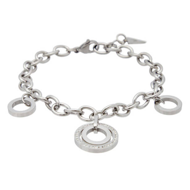 Platin Çelik Kadın Bileklik - K1BLK0450187-D69 - 1