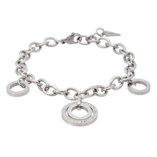 Platin Çelik Kadın Bileklik - K1BLK0450187-D69 - 1