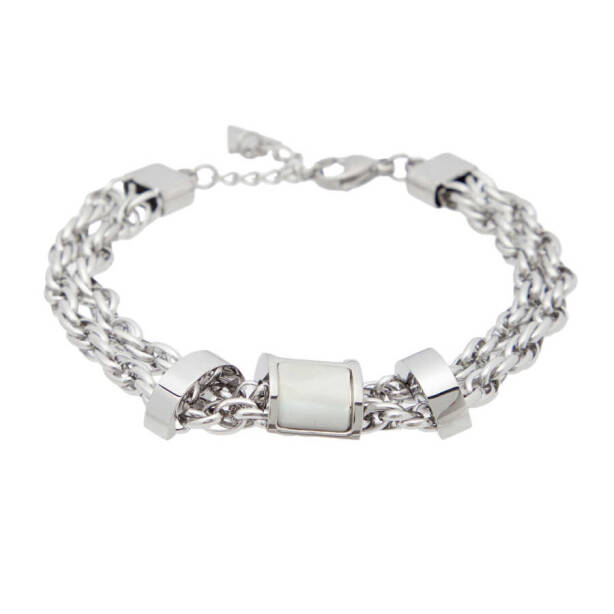 Platin Çelik Kadın Bileklik - K1BLK0450196-D69 - 1