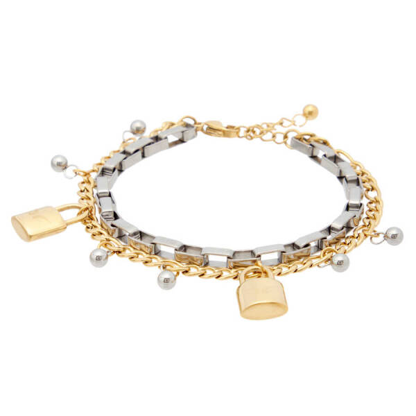 Platin Çelik Kadın Bileklik - K1BLK0450198-U0U - 1