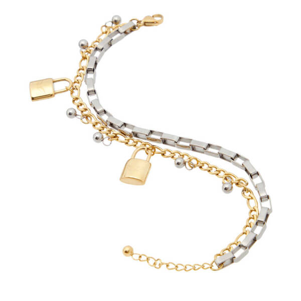 Platin Çelik Kadın Bileklik - K1BLK0450198-U0U - 2