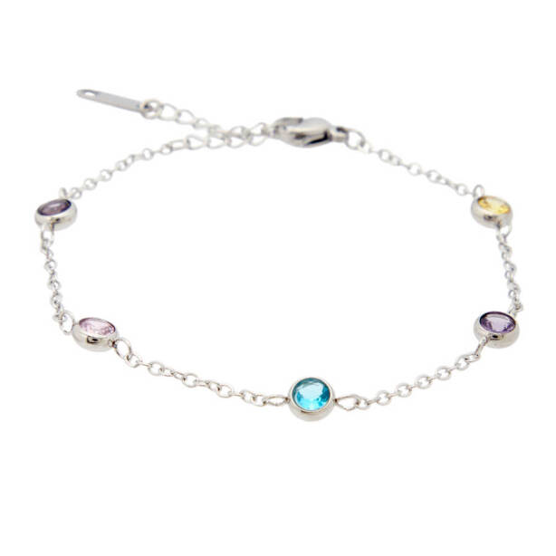 Platin Çelik Kadın Bileklik - K1BLK0450201-D69 - 1