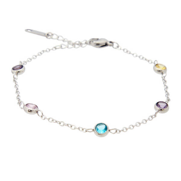 Platin Çelik Kadın Bileklik - K1BLK0450201-D69 - 1