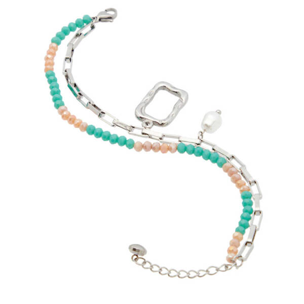 Platin Çelik Kadın Bileklik - K1BLK0450212-D69 - 2