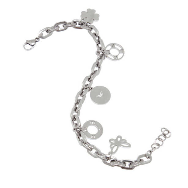 Platin Çelik Kadın Bileklik - K1BLK0450246-D69 - 2