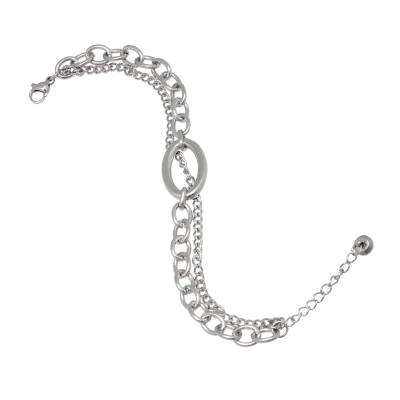 Platin Çelik Kadın Bileklik - K1BLK0450247-D69 - 2