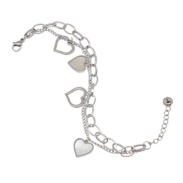 Platin Çelik Kadın Bileklik - K1BLK0450248-D69 - 2