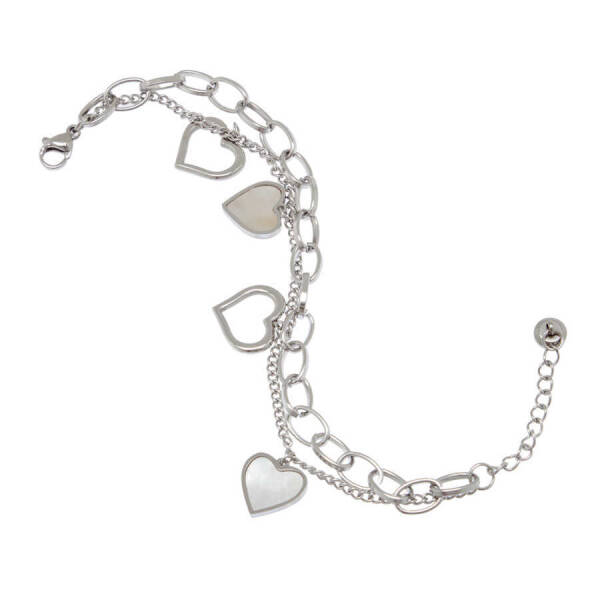 Platin Çelik Kadın Bileklik - K1BLK0450248-D69 - 2