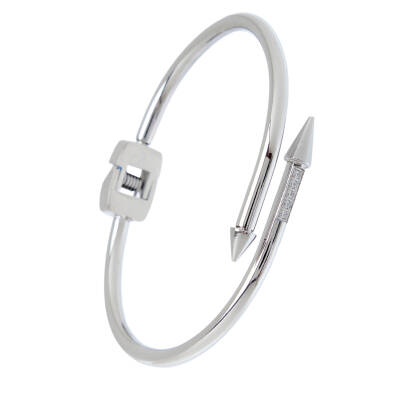 Platin Çelik Kadın Bileklik - K1BLK0450259-D69 - 2