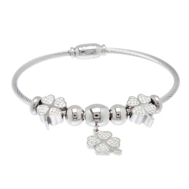 Platin Çelik Kadın Bileklik - K1BLK0450260-D69 