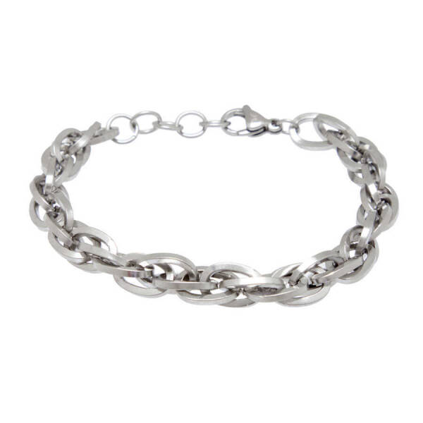 Platin Çelik Kadın Bileklik - K1BLK0450263-D69 - 1