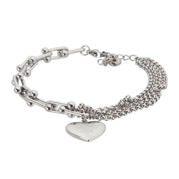 Platin Çelik Kadın Bileklik - K1BLK0450284-D69 - 1