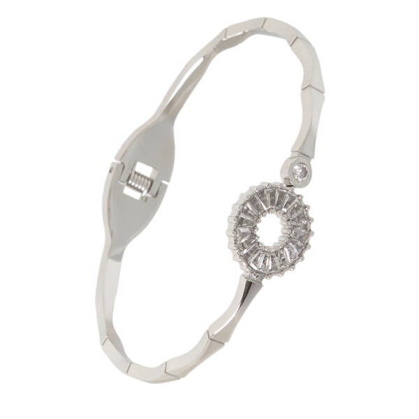Platin Çelik Kadın Bileklik - K1BLK0450286-D69 - 2