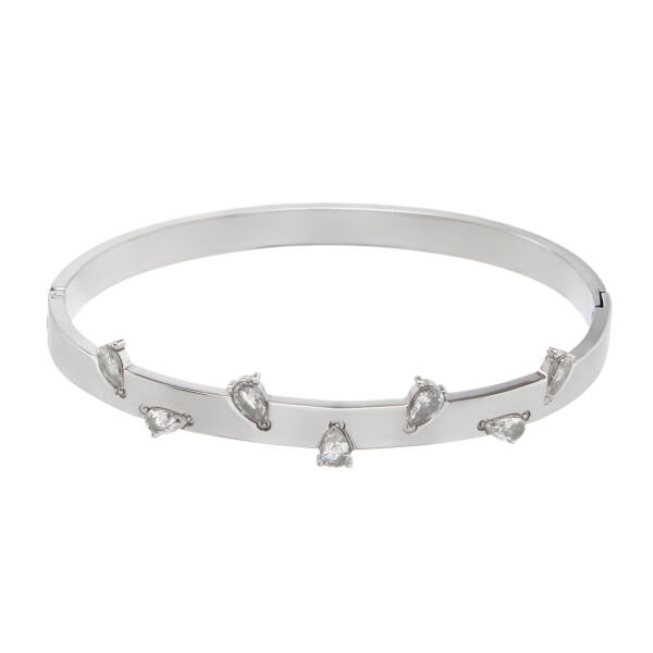 Platin Çelik Kadın Bileklik - K1BLK0450287-D69 - 1