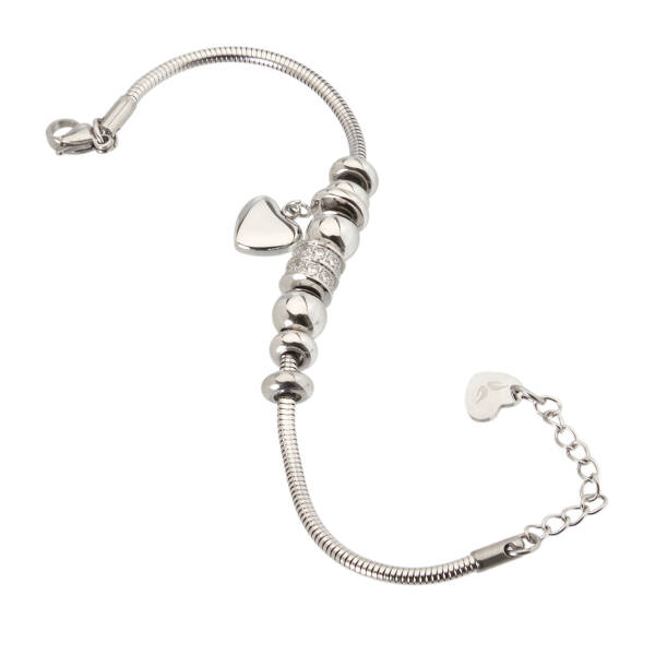 Platin Çelik Kadın Bileklik - K1BLK0450289-D69 - 2