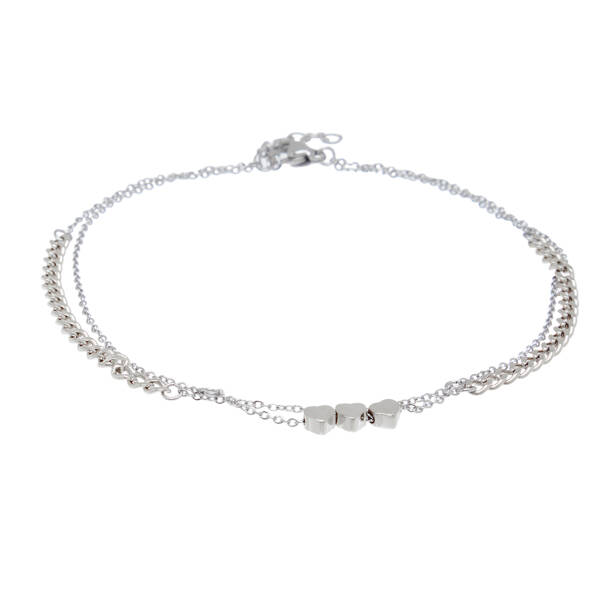 Platin Çelik Kadın Halhal - K1HL00450267-D69 - 1