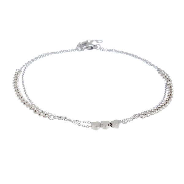 Platin Çelik Kadın Halhal - K1HL00450267-D69 - 1