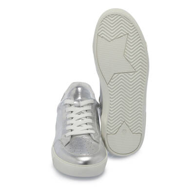 Platin Deri Kadın Sneaker - K25I1AY68118-L9L - 4