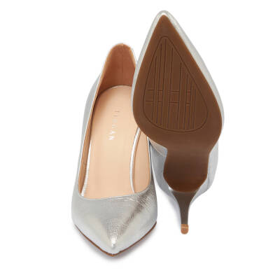 Platin Deri Kadın Stiletto - K24S1AY67599-U2M - 4