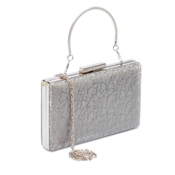 Platin Tekstil Kadın Abiye Çanta - S26Y1AB79546-V5L - Tergan