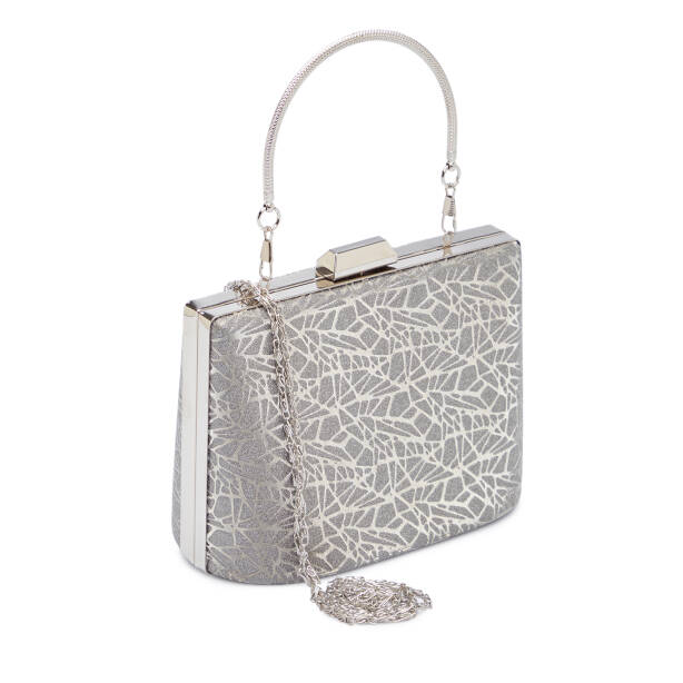 Platin Tekstil Kadın Abiye Çanta - S26Y1AB79547-V5L - Tergan