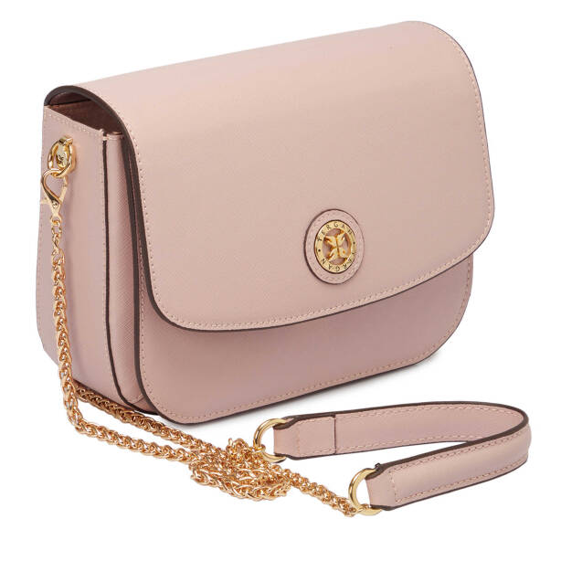 Pudra Deri Kadın Çapraz Askılı Çanta - S24K1BC79933-U9J - 2