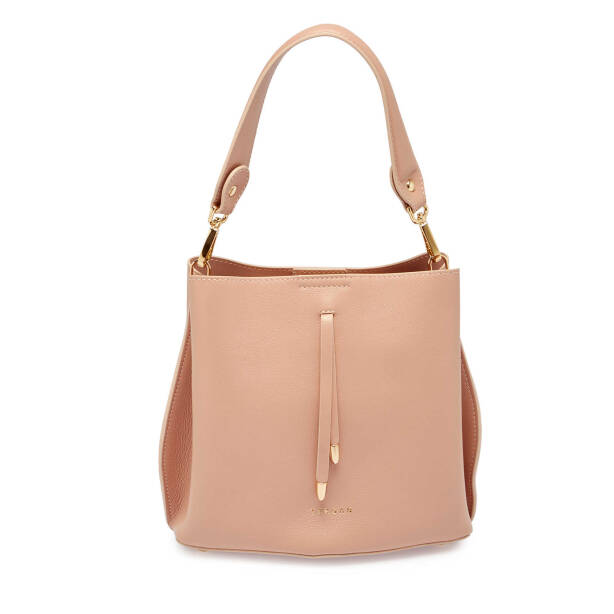 Pudra Deri Kadın Çapraz Askılı Çanta - S24K1BC80285-Z96 - 1