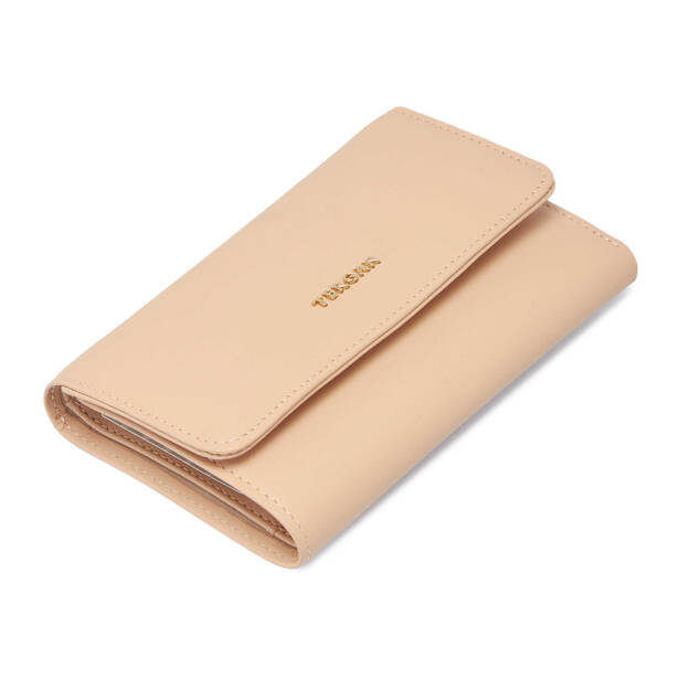 Pudra Deri Kadın Cüzdan - S1CB00005730-U3D 