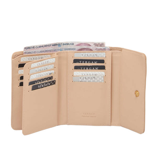 Pudra Deri Kadın Cüzdan - S1CB00005730-U3D - 3