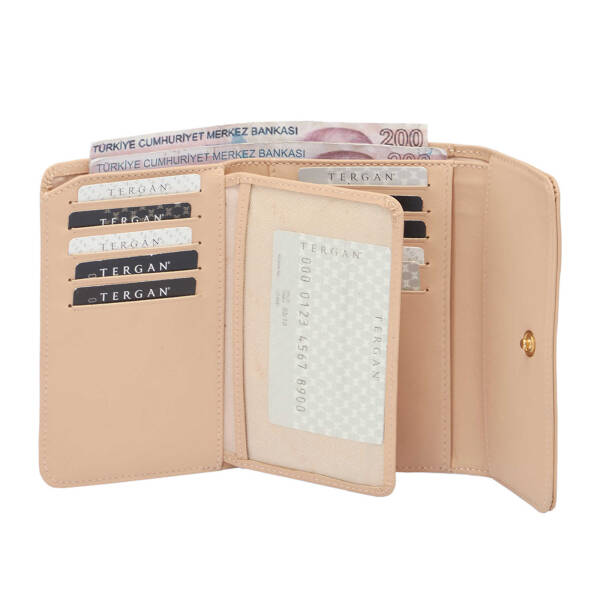 Pudra Deri Kadın Cüzdan - S1CB00005730-U3D - 4