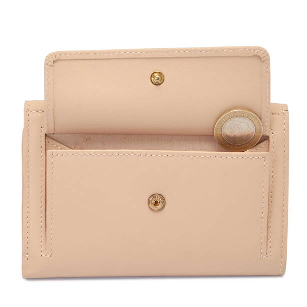 Pudra Deri Kadın Cüzdan - S1CB00005730-U3D - 5