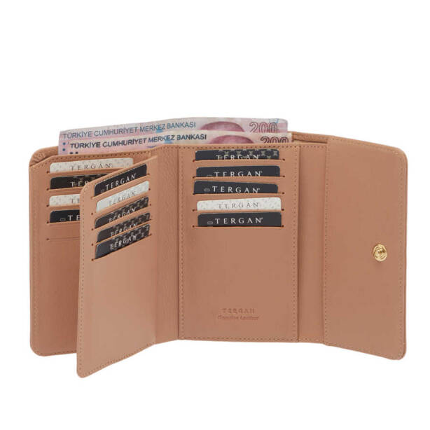 Pudra Deri Kadın Cüzdan - S1CB00005788-J1B - 2