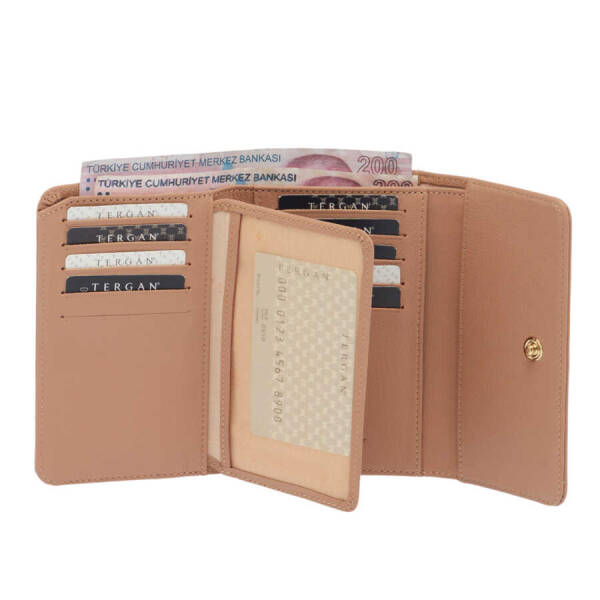 Pudra Deri Kadın Cüzdan - S1CB00005788-J1B - 3