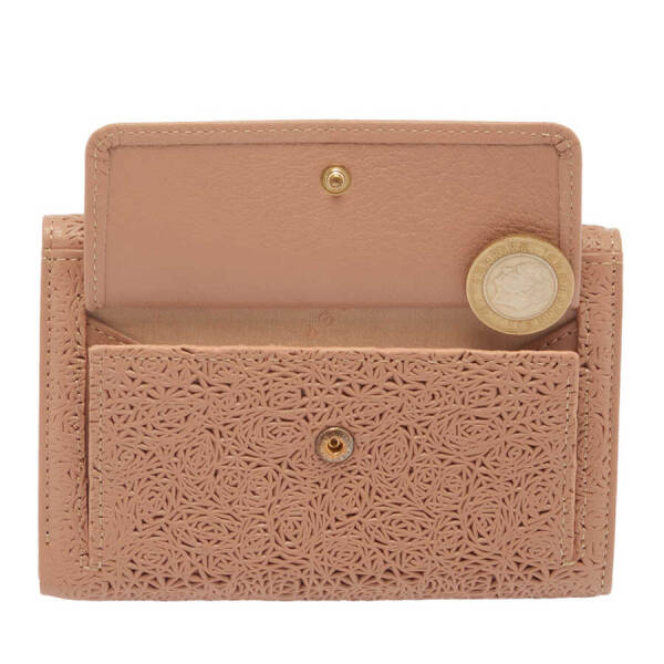 Pudra Deri Kadın Cüzdan - S1CB00005788-J1B - 4