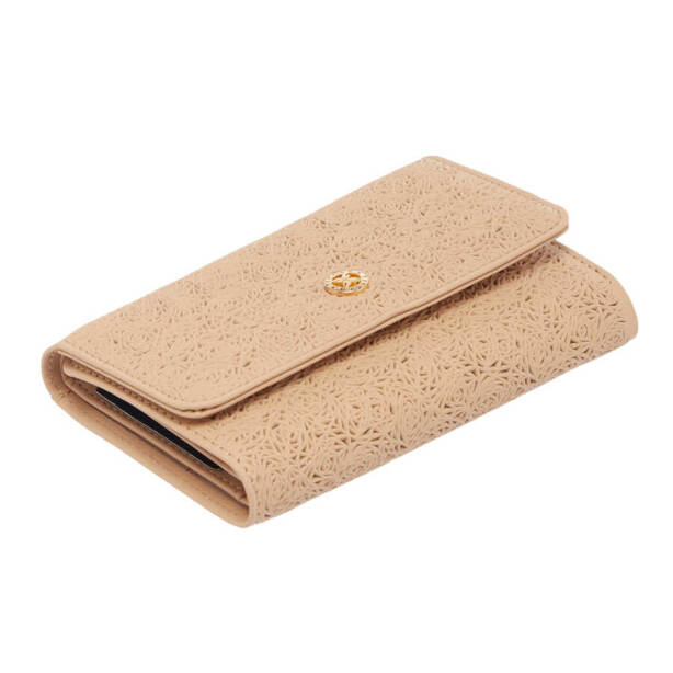 Pudra Deri Kadın Cüzdan - S1CB00005788-U3D 