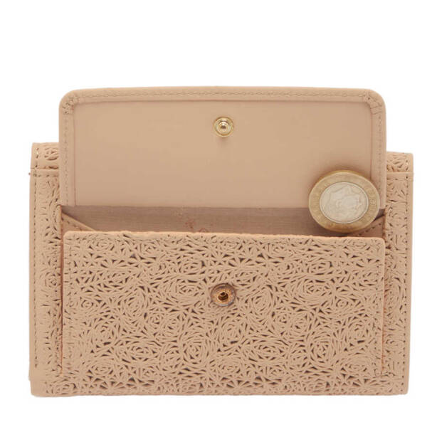 Pudra Deri Kadın Cüzdan - S1CB00005788-U3D - 4