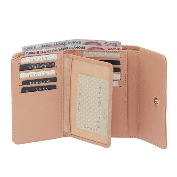 Pudra Deri Kadın Cüzdan - S1CB00005788-Z96 - 3
