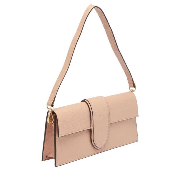 Pudra Deri Kadın Omuz Çantası - S23K1BC80129-S94 - 2