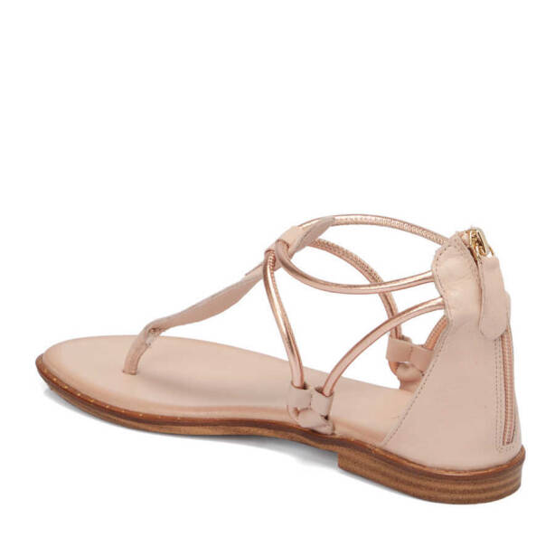 Pudra Hakiki Deri Kadın Sandalet - K24Y1SN67415-A67 - 2