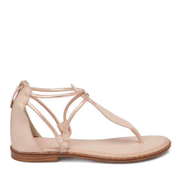 Pudra Hakiki Deri Kadın Sandalet - K24Y1SN67415-A67 - 3