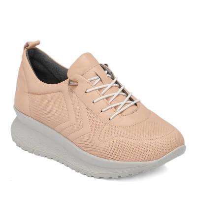 Pudra Deri Kadın Sneaker - K24I1AY67094-A67 