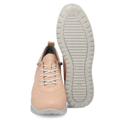 Pudra Deri Kadın Sneaker - K24I1AY67094-A67 - 4