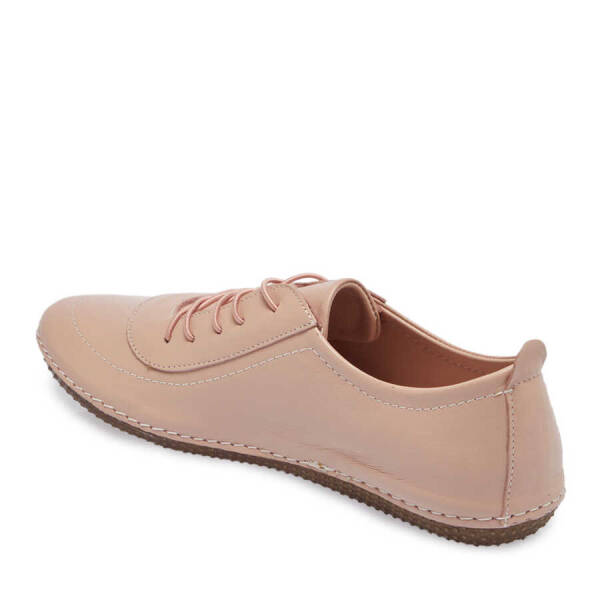 Pudra Hakiki Deri Kadın Sneaker - K24I1AY67286-A67 - 3