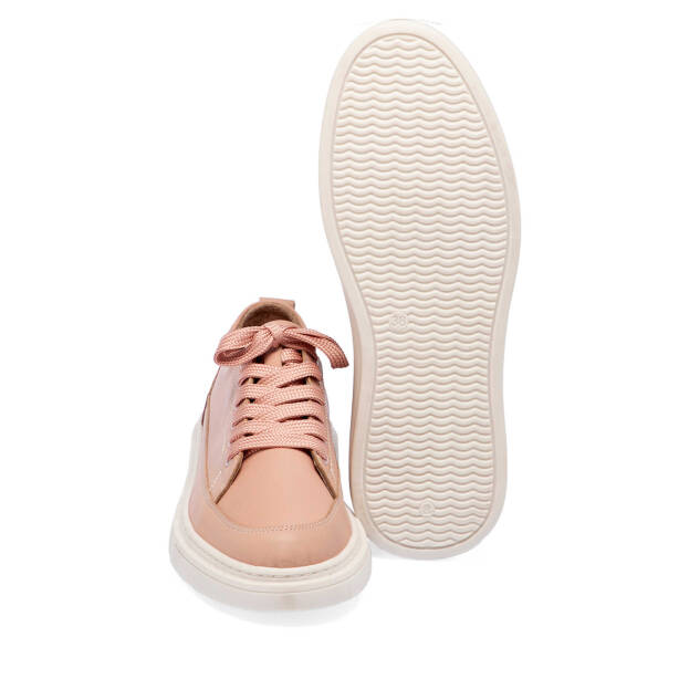 Pudra Deri Kadın Sneaker - K25I1AY67820-A67 - 4