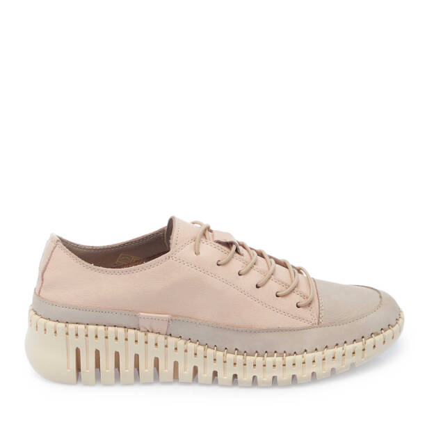 Pudra Hakiki Deri Kadın Sneaker - K25I1AY68009-A67 
