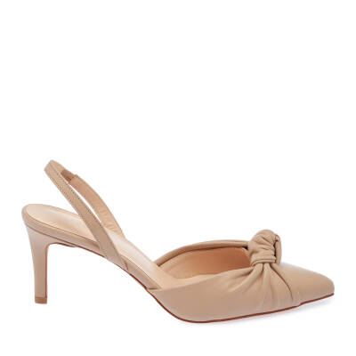  Pudra Deri Kadın Stiletto - K24I1AY67169-L5C - 3