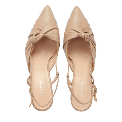  Pudra Deri Kadın Stiletto - K24I1AY67188-L5C - 5